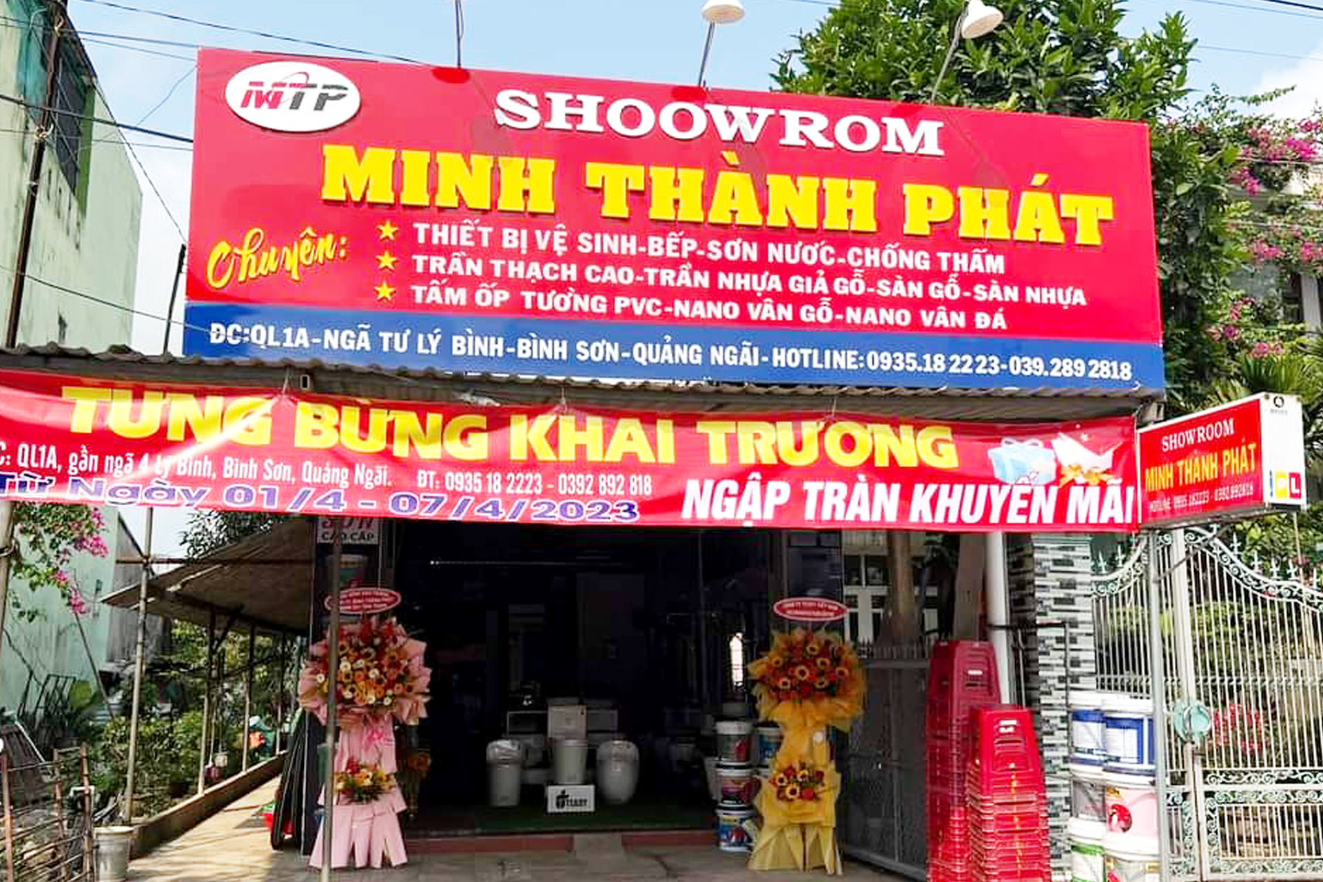 showroom-minh-thanh-phat -thiet-bi-ve-sinh-teady tai-quang-ngai