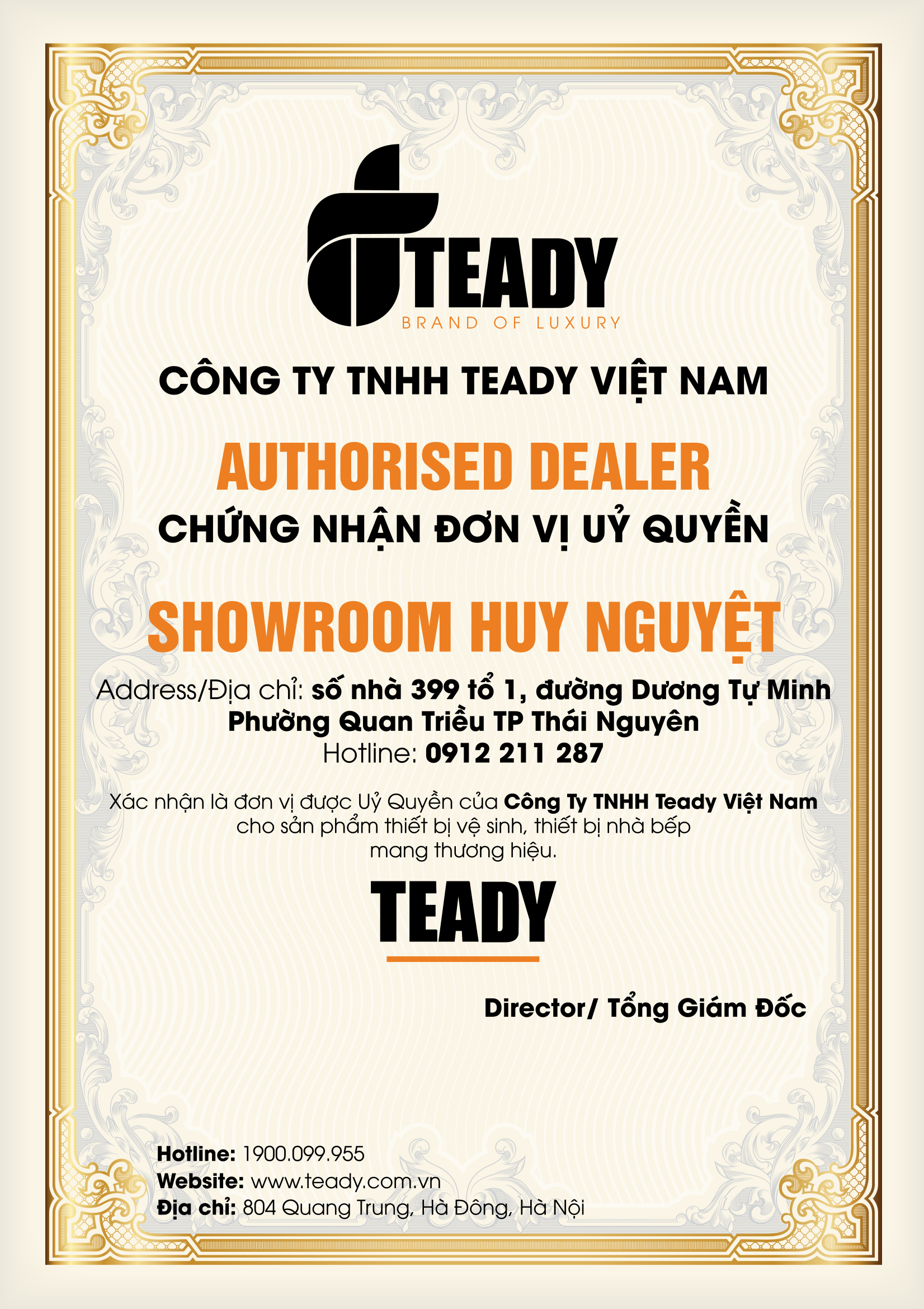 Show room Huy Nguyệt