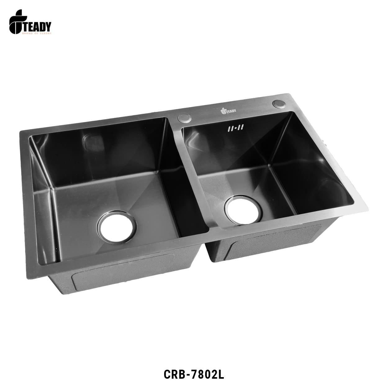 Chậu rửa bát NANO 2 hố lệch CRB-7802L