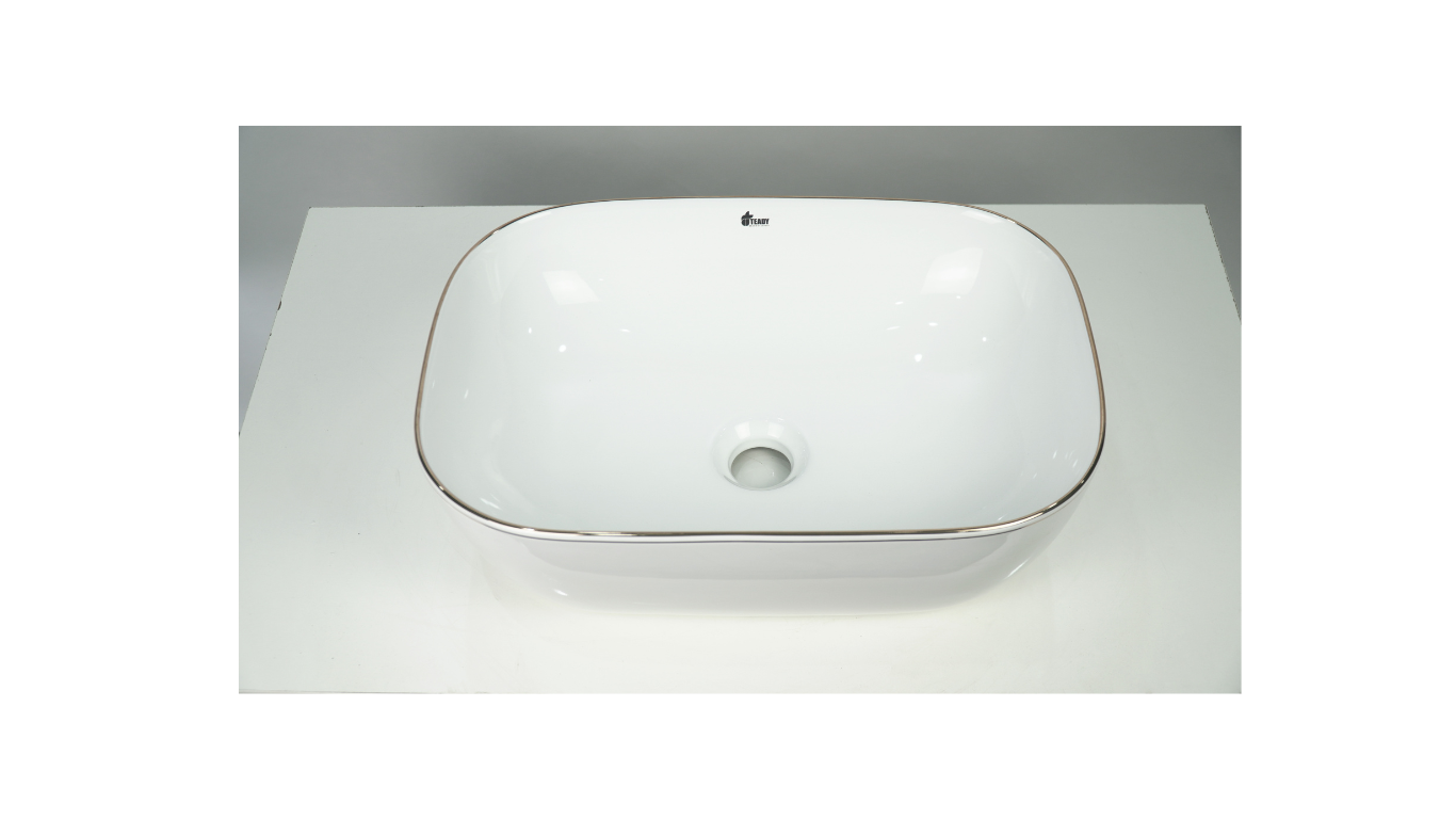 Chậu Lavabo dương bàn cao cấp LV 8524
