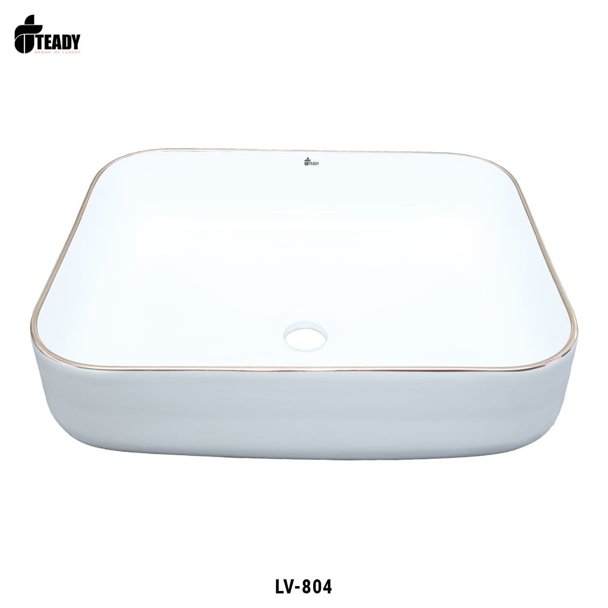 Lavabo dương bàn cao cấp mạ vàng LV-804