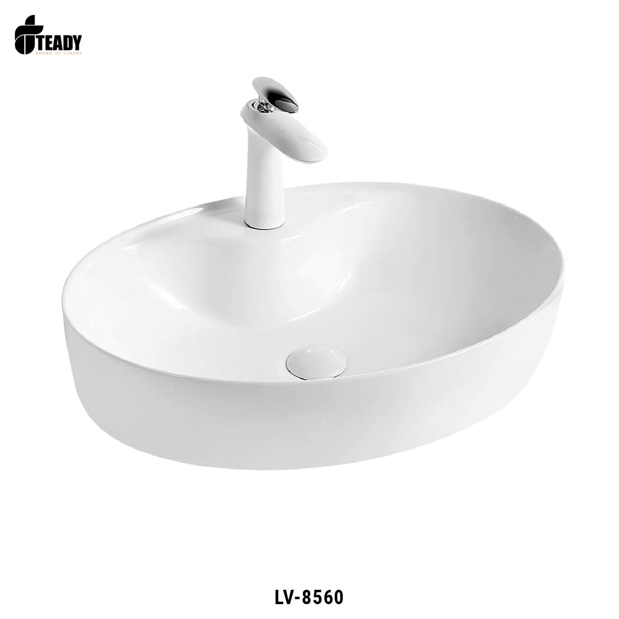 Lavabo dương bàn cao cấp LV-8560