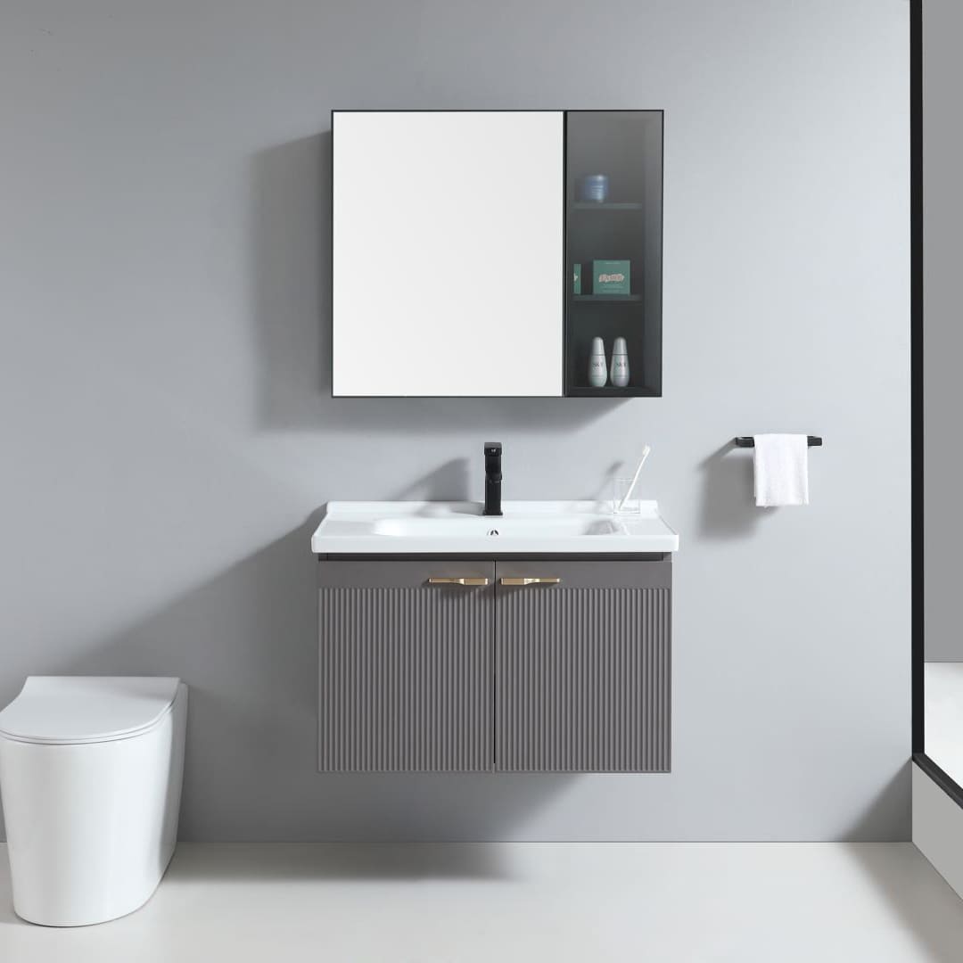 Combo Tủ Gương + Tủ Lavabo cao cấp TC-1012