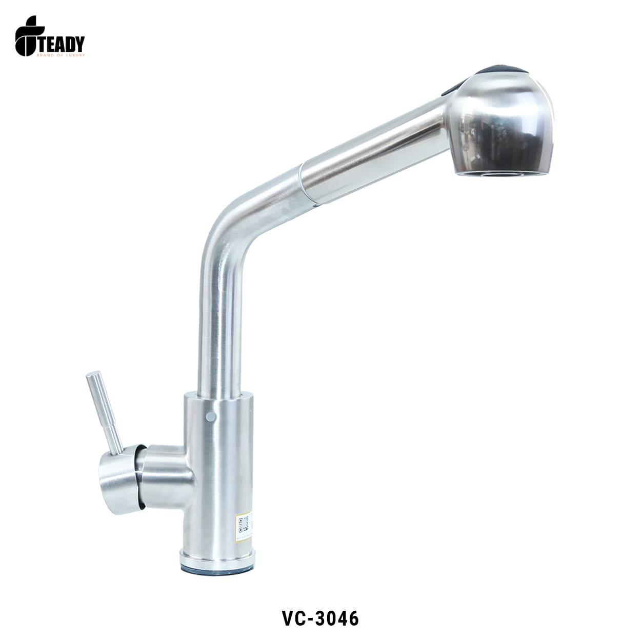 Vòi rửa bát nóng lạnh dây rút cao cấp VC-3046