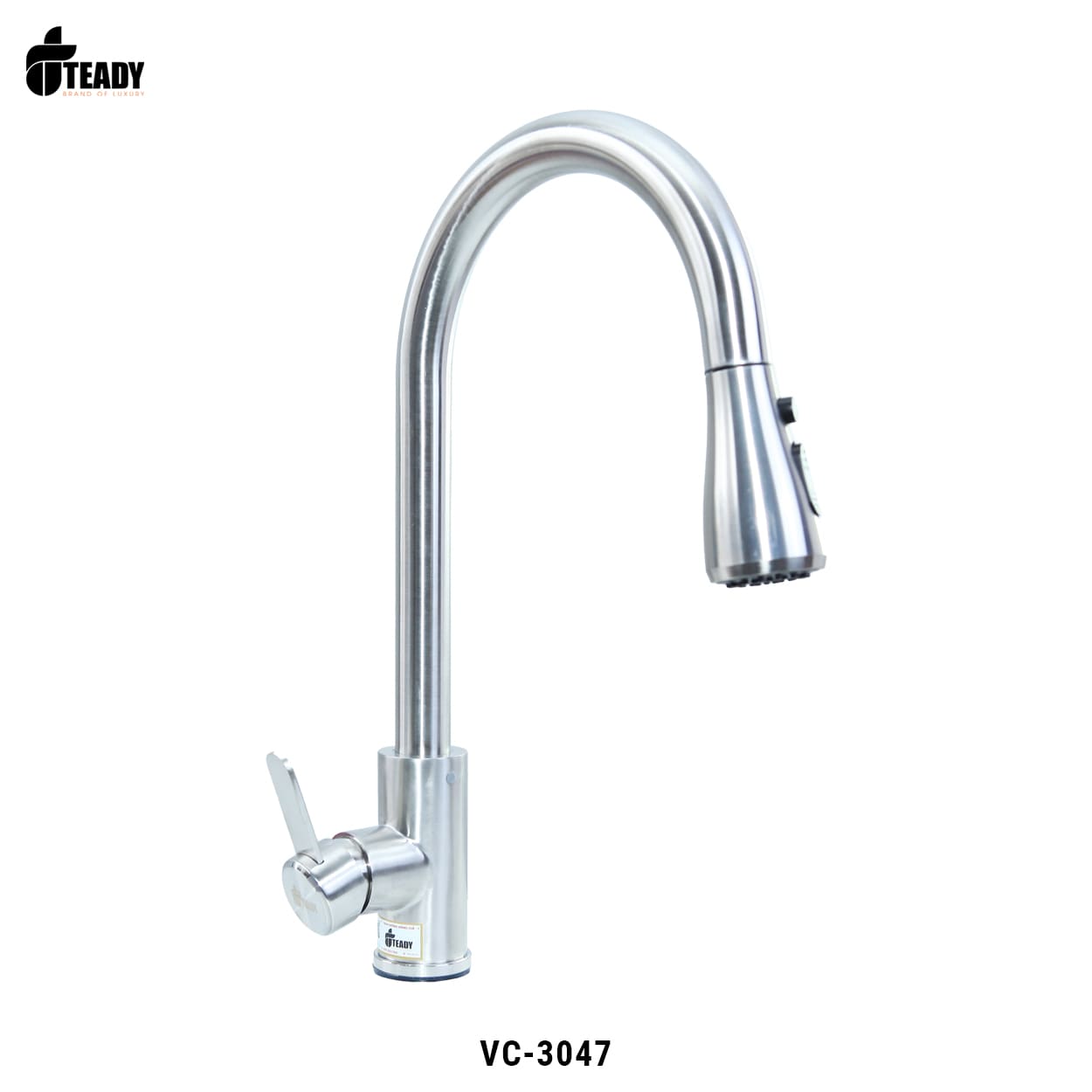 Vòi rửa bát nóng lạnh dây rút cao cấp VC 3047