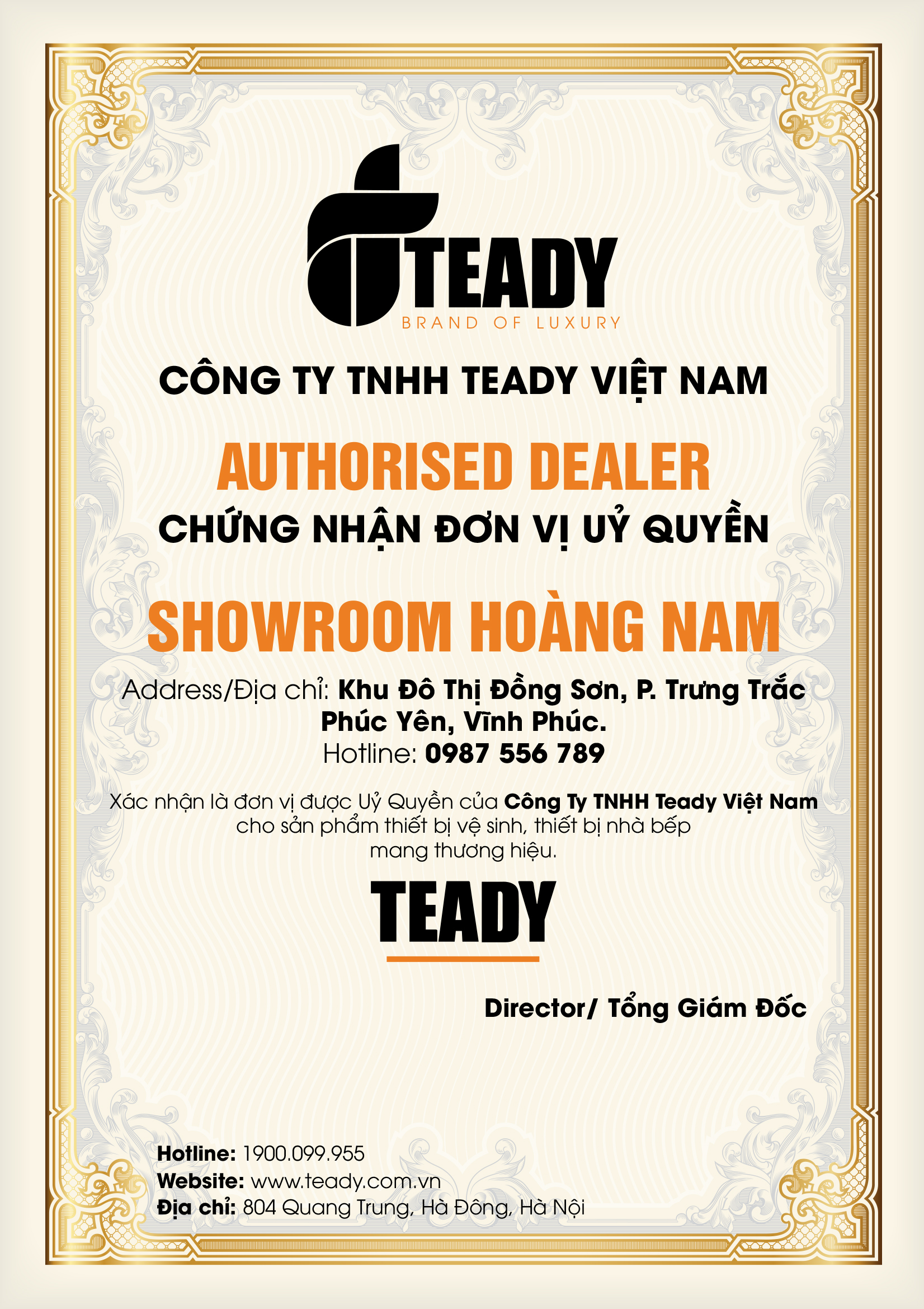 SHOWROOM HOÀNG NAM