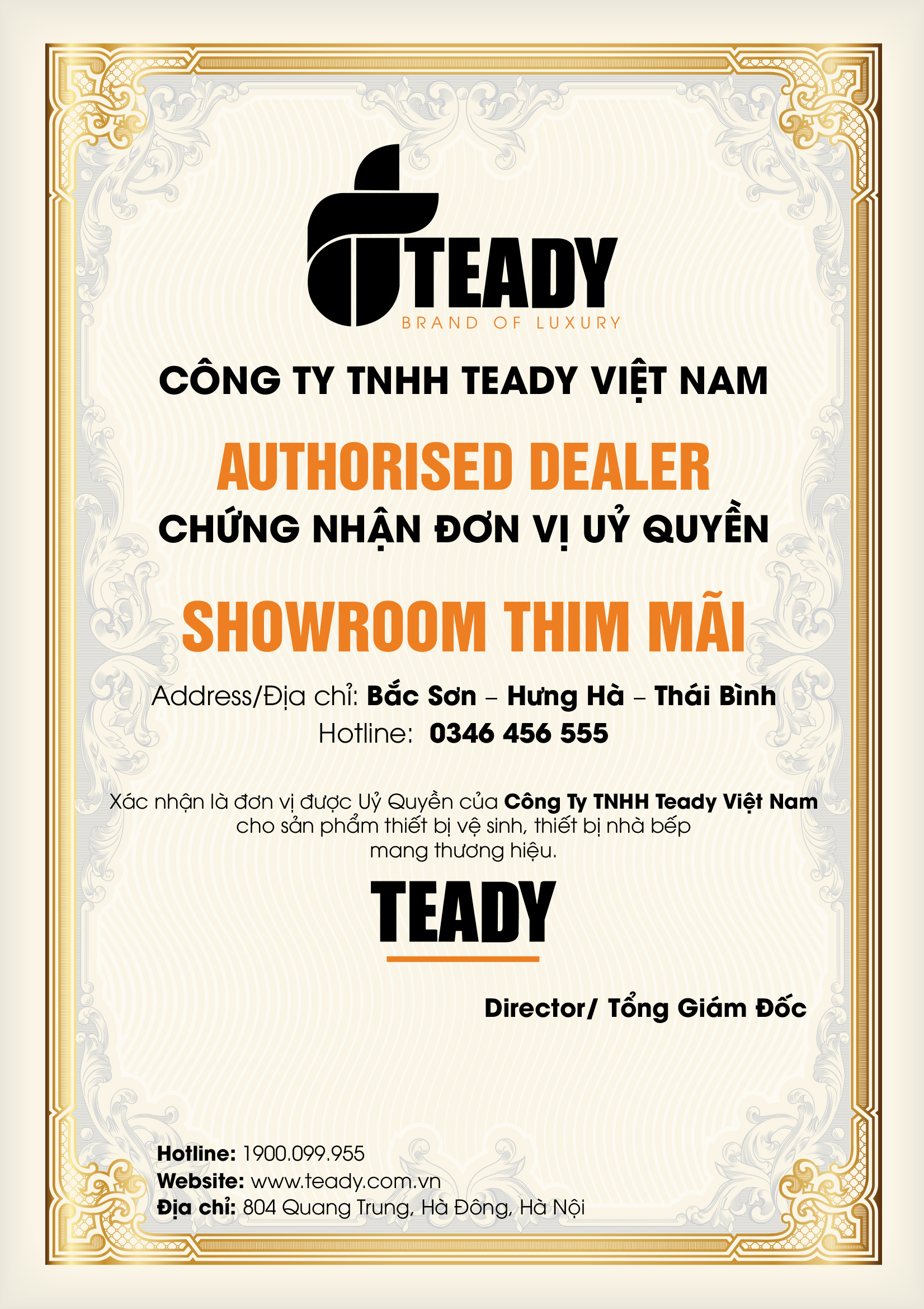 Showroom Thim Mãi