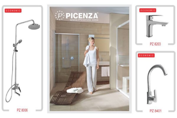 Thương hiệu thiết bị vệ sinh cao cấp Picenza
