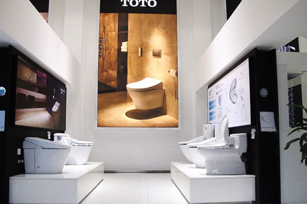 Thương hiệu thiết bị vệ sinh cao cấp Toto